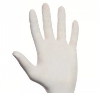 Nitril Handschuh weiß, Gr. L, puderfrei
