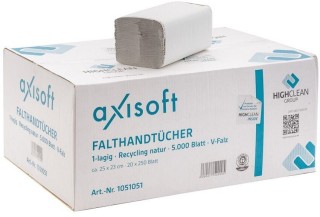 Falthandtuch Axisoft 1-lagig